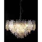 Подвесная люстра iLamp 670P-16 CR+CL Gramercy