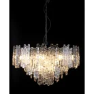 Подвесная люстра iLamp 670P-16 CR+CL Gramercy