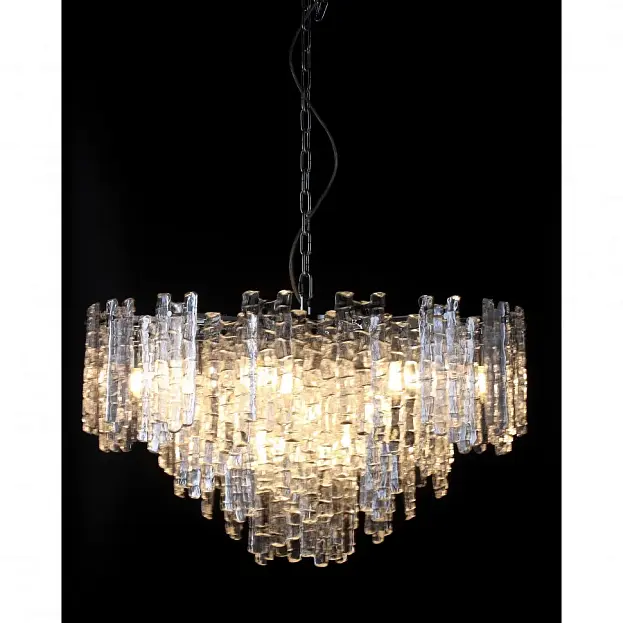 Подвесная люстра iLamp 670P-16 CR+CL Gramercy