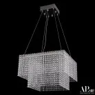 Люстра светодиодная хрустальная APL LED SH04.42.C.Ni.4000 Sicilia