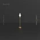 Торшер KLABBE FL 3 лампы Lampatron klabbe-fl-3 7557-21133