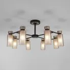 Потолочная люстра Eurosvet 70115/8 черный a050069 Amado