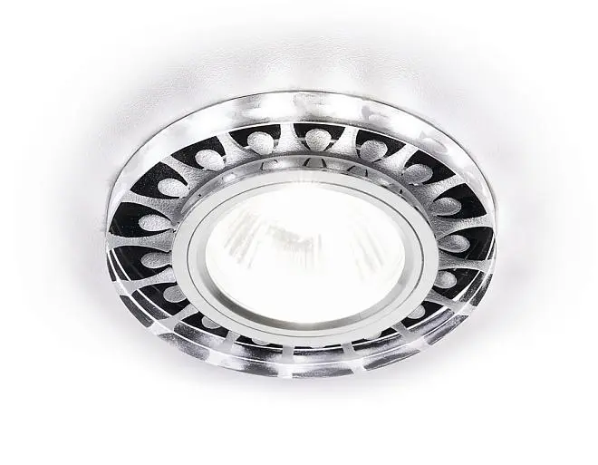Встраиваемый точечный светильник Ambrella light S219 WH/CH/WH STANDARD SPOT Compo Встраиваемый точечный светильник Ambrella light S219 WH/CH/WH STANDARD SPOT Compo