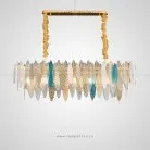 Реечный, рядный светильник RISSA-B L 6 ламп. Lampatron rissa-b-l-6 3078-7583