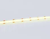 Светодиодная лента COB 608Led/ 12W m/ 24V IP20 CCT 3000-6500K/ 5m*8mm*2.2mm (3 конт.) Ambrella light GS4901 ILLUMINATION