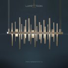 Реечный, рядный светильник CARBON Размер L Lampatron 5021-12798
