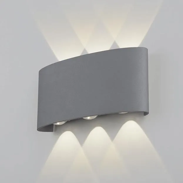 Настенный светильник Elektrostandard 1551 Techno LED Twinky Trio серый a038417