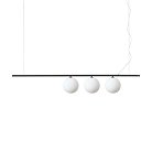 Подвесной светильник Ideal Lux 307008 PERLINE SP3 NERO