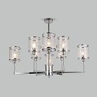 Потолочная люстра Eurosvet 60144/8 хром Inari a061947