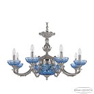Подвесная люстра Bohemia 72209P/8/210 Ni P Aquamarine/M-1F 7209