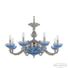 Подвесная люстра Bohemia 72209P/8/210 Ni P Aquamarine/M-1F 7209