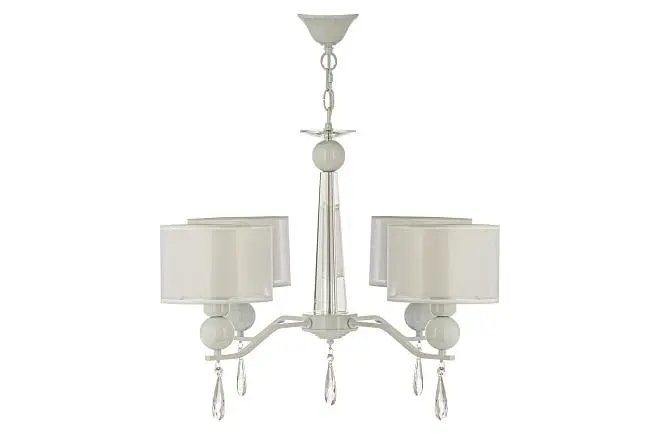 Люстра подвесная Arti Lampadari Rufina E 1.1.4.600 W Люстра подвесная Arti Lampadari Rufina E 1.1.4.600 W