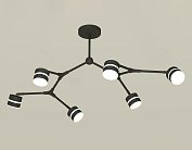 Люстра на штанге Ambrella light XB9056202/6 SBK/FR
