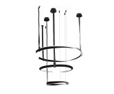 Люстра черный Kink Light 07656-3A,19(4000K) Маджена