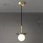 Подвесной светильник NESO ONE Размер S. Цвет Черный Lampatron neso-one-s-black 7240-19879