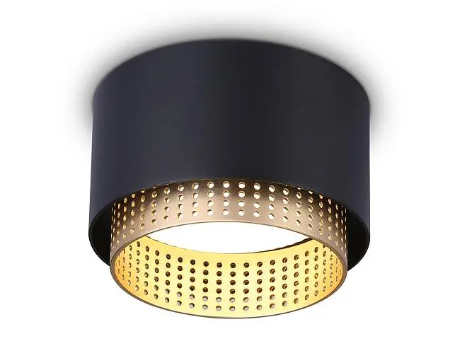 Накладной точечный светильник Ambrella light TN71275 BK/GD Накладной точечный светильник Ambrella light TN71275 BK/GD