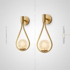 Бра HOOP DROP WALL LUX Lampatron 5820