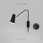 Бра VERINA Цвет Черный. Выключатель на корпусе Lampatron 6354-23121
