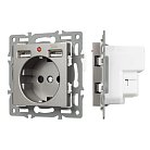 Механизм розетки с USB зарядкой Arlight 043735