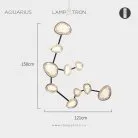 Бра EVIAN ZODIAC Модель Aquarius (Водолей) Lampatron 8417-23078