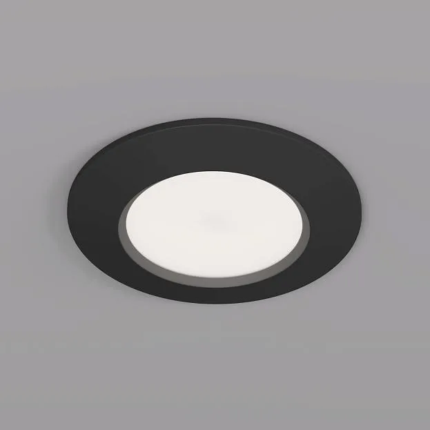 Влагозащищенный светильник Denkirs DK3016-BK Farum