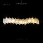 Реечный, рядный светильник MARISA LONG 8 ламп Lampatron 5872-15583