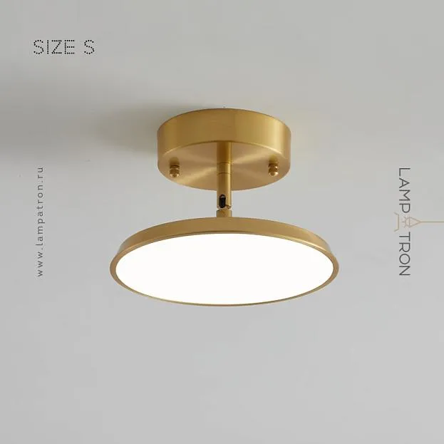 Потолочный светильник BIRK Размер S. Цвет Латунь Lampatron birk-s-brass 7438-20577 Потолочный светильник BIRK Размер S. Цвет Латунь Lampatron birk-s-brass 7438-20577