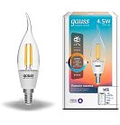 Лампа Gauss 1280112 Filament Свеча CCT+DIM