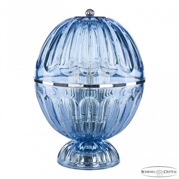 Настольная лампа Bohemia Ivele Crystal 5480L/22 Ni Aquamarine/M-1H