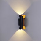 Архитектурная подсветка Reluce 86852-9.2-002KT LED2*5W BK+GD