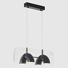 Светильник подвесной Crystal Lux ELEMENT SP24W LED BLACK