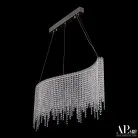 Люстра светодиодная хрустальная APL LED SH07.100.B.Ni.4000 Sicilia