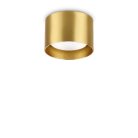 Потолочный светильник Ideal Lux 285238 SPIKE PL1 OTTONE SATINATO