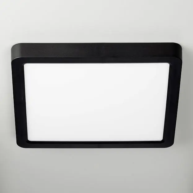 Светильник накладной Чёрный LED Citilux CL738K181V Бейсик Светильник накладной Чёрный LED Citilux CL738K181V Бейсик