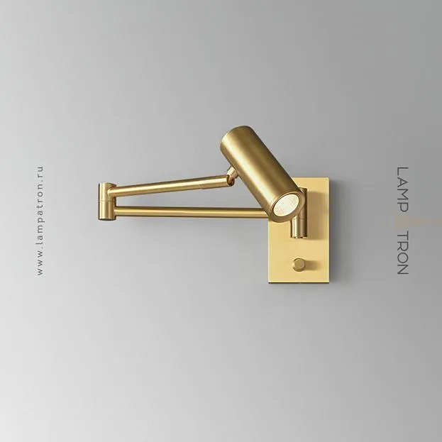 Бра VALLBO LUX Цвет Латунь. Нейтральный свет Lampatron vallbo-lux-brass-neu 8286-22586 Бра VALLBO LUX Цвет Латунь. Нейтральный свет Lampatron vallbo-lux-brass-neu 8286-22586