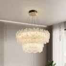 Кольцевые люстры и светильники AURELIUS CH Два кольца Combo S+L Lampatron 8561-23808