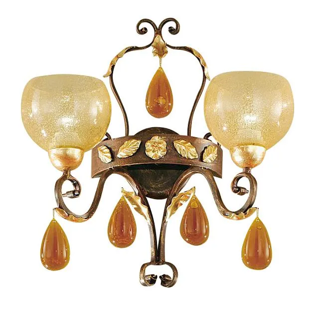 Бра MM Lampadari 6418/A2 V2166 Ambra