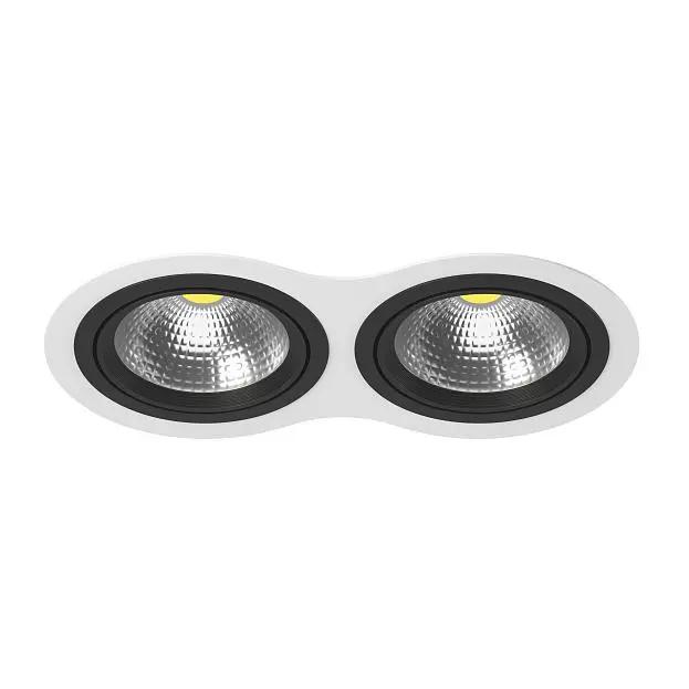 Встраиваемый светильник Lightstar i9260707 INTERO 111 Double ROUND Встраиваемый светильник Lightstar i9260707 INTERO 111 Double ROUND