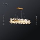 Реечный, рядный светильник LAURENT LONG Размер L. Цвет Латунь Lampatron 7514-20926