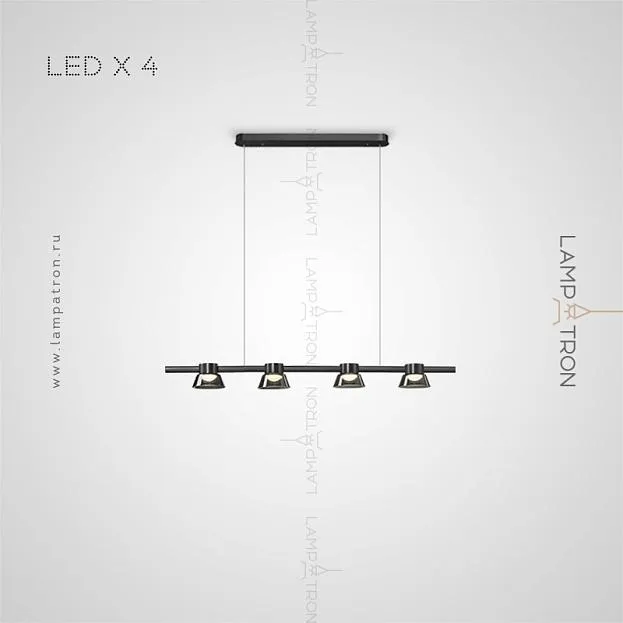 Реечный, рядный светильник HILDFRID L 4 лампы Lampatron hildfrid-l-4 6036-16088 Реечный, рядный светильник HILDFRID L 4 лампы Lampatron hildfrid-l-4 6036-16088