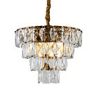 Люстра Delight Collection KG1113P-7 brass/clear Amazone