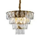 Люстра Delight Collection KG1113P-7 brass/clear Amazone