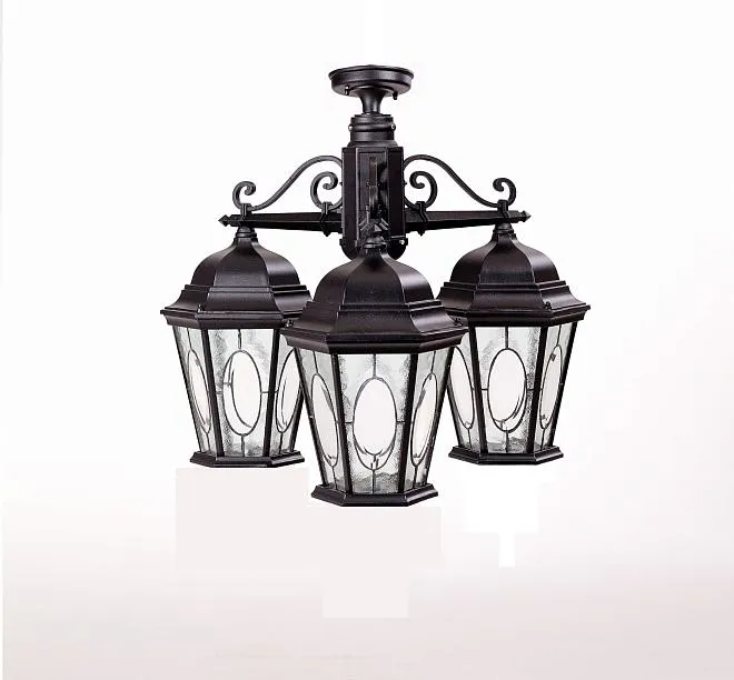 Потолочный светильник уличный Oasis Light 91470MA/3 Bl овал ASTORIA 2M