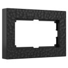 Рамка для двойной розетки (черный) Werkel W0082408 Hammer a052535
