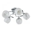 Люстра с плафонами Arte Milano 327985/5 CR+BK Amalfi