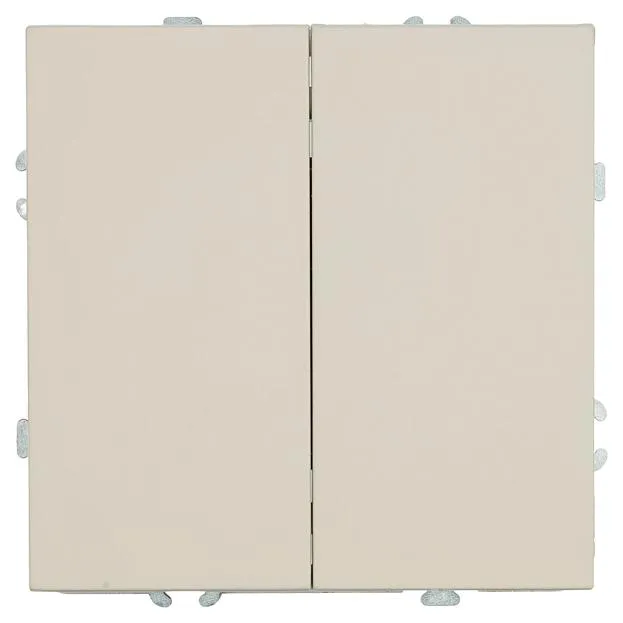 Переключатель 2-клавишный (механизм), 250В, 10А, серия Эмили кашемир, soft touch Stekker 49895 RSW10-5107-08 Переключатель 2-клавишный (механизм), 250В, 10А, серия Эмили кашемир, soft touch Stekker 49895 RSW10-5107-08
