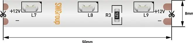 Светодиодная лента SWG SWG31560-12-4.8-W-67 Светодиодная лента SWG SWG31560-12-4.8-W-67