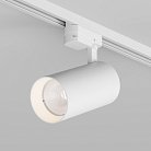 Трековый светильник 155мм d80 220V LED 3000K 30W IP20 белый алюминий Denkirs DK6455-WH SOLID KOPER