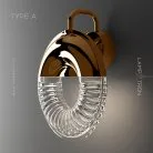 Бра VENZEL WALL Тип A. Цвет Бронза Lampatron 8123-22234