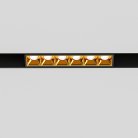 Трековый светильник 6W 4000K Artas (чёрный/золото) Elektrostandard 85101/01 Slim Magnetic a064528